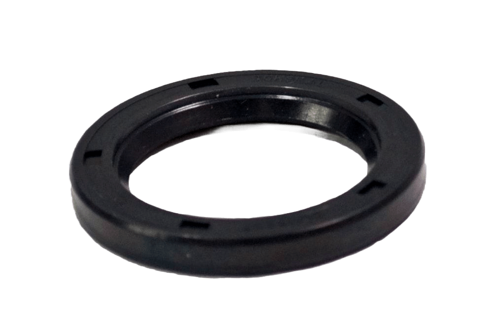 A Blackmer Grease Seal, compatible with 3" and 4" pumps, including models LGLD3F, LGLD4B, and TLGLF4B; circular in shape with ridges on the inner side; isolated on a white background.