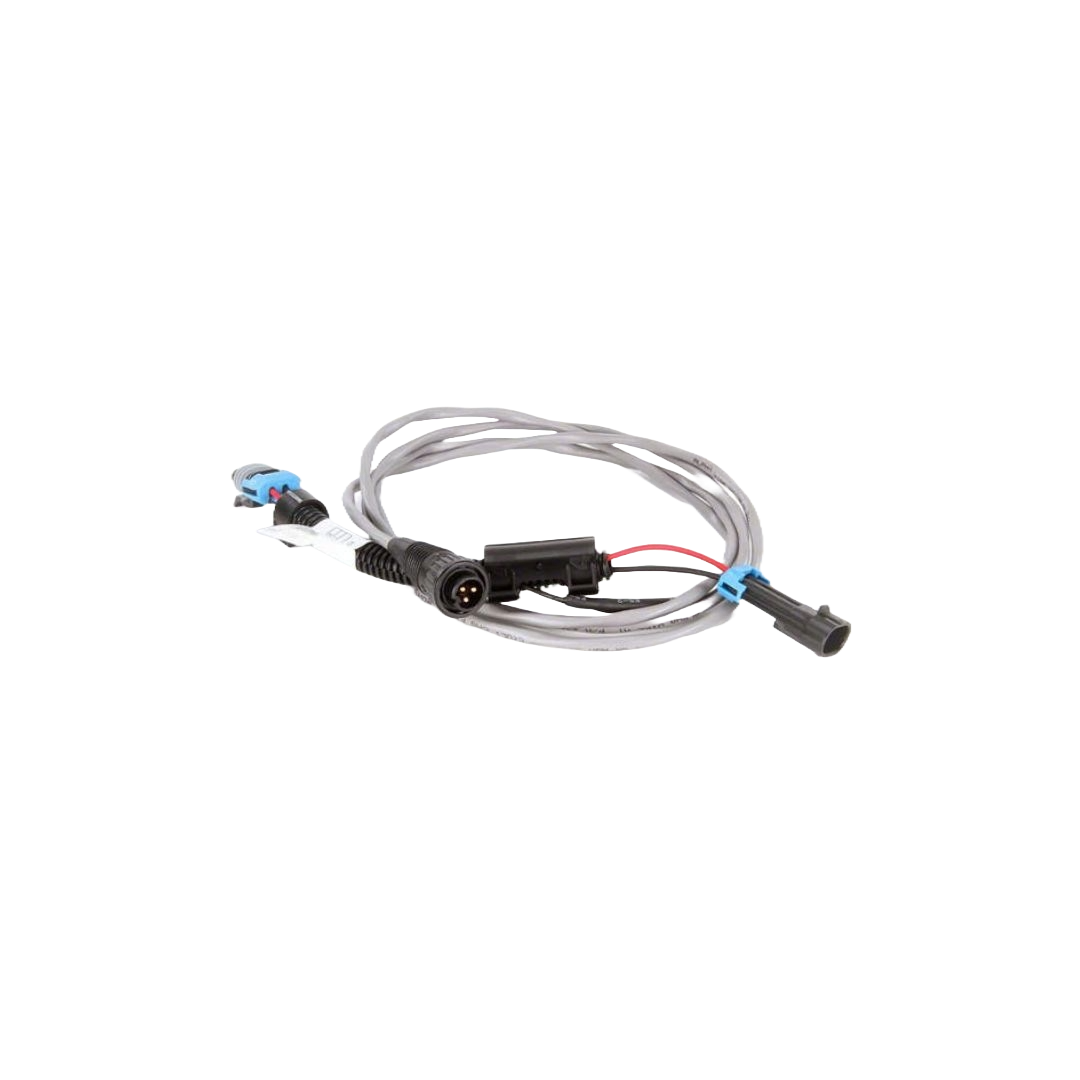 The Raven Cable Speed Adapter (115-0159-700) is a coiled cable featuring multiple connectors and adapters on each end, specifically designed for electronics or automotive use. It's ideal for integrating with John Deere 7XX0/8XX0/9XX0 Series tractors and precision farming equipment.