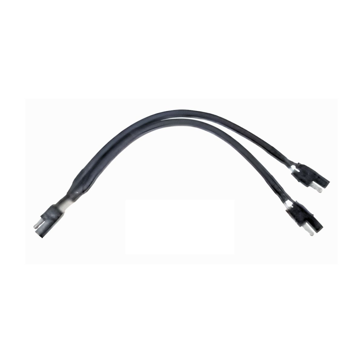 Squibb Taylor Y-Assembly Cable (113873): 12V dual tank connector, black with two connectors on each end.