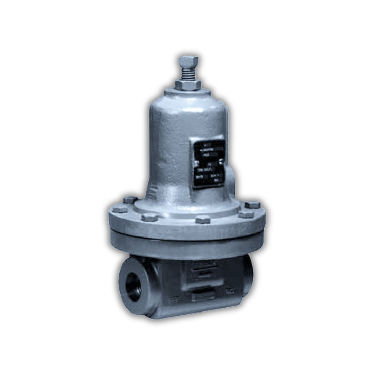 Fisher Relief Valve (98H-30), 1" FNPT, 70-140 PSI: Direct-operated valve for precise pressure control.