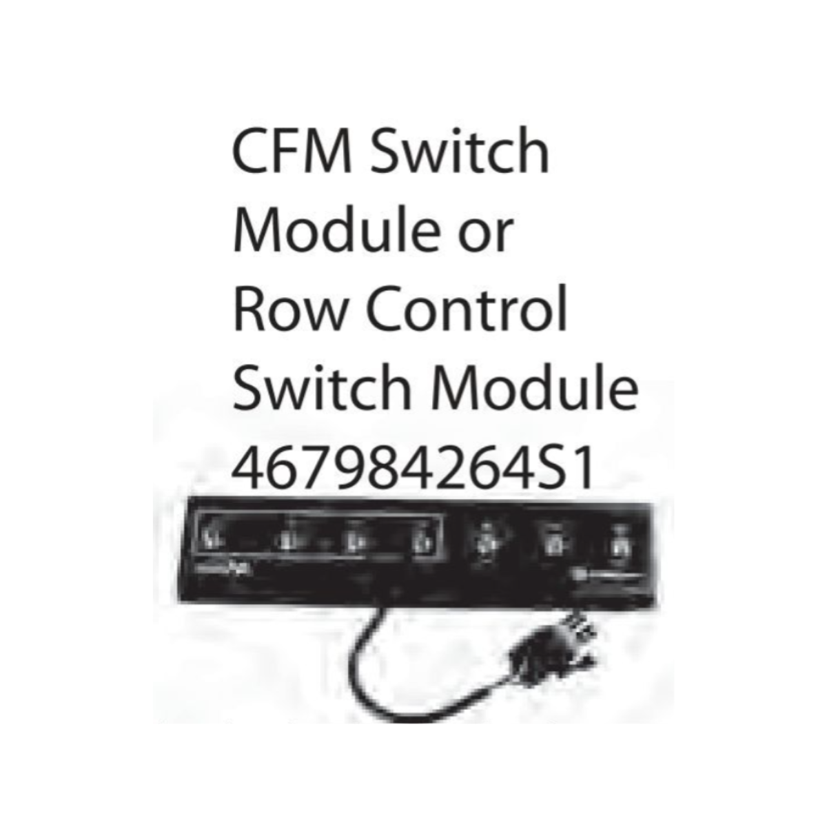 The DICKEY-john IntelliAg Swath Control Kit (IASWATHKIT), featuring various buttons and a plug connector, is now enhanced with ISOBUS Certified Integration for seamless Advanced Auto Section Control in Precision Agriculture.